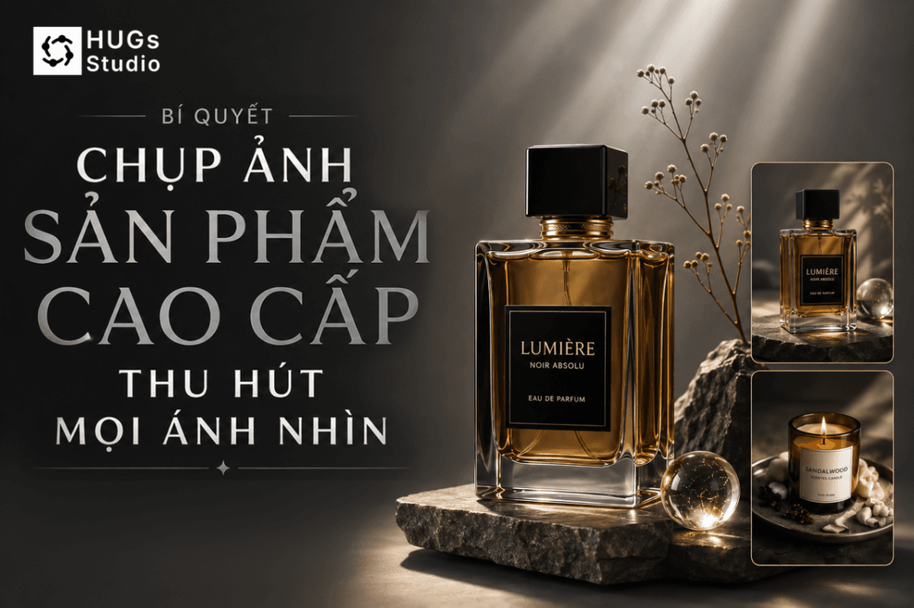 Bí quyết chụp ảnh sản phẩm cao cấp thu hút mọi ánh nhìn